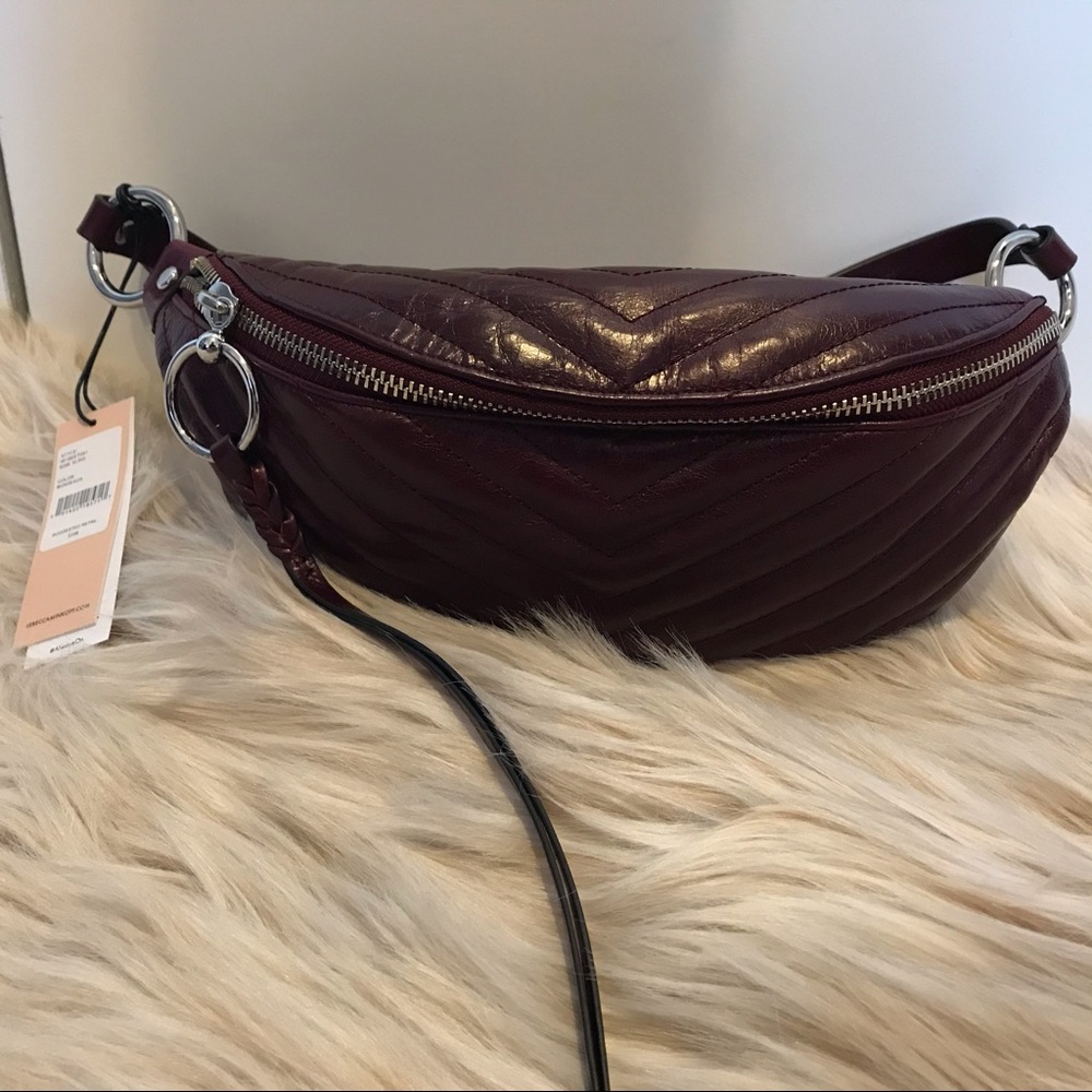 Rebecca Minkoff NWT Edie Leather Belt Bag Sling